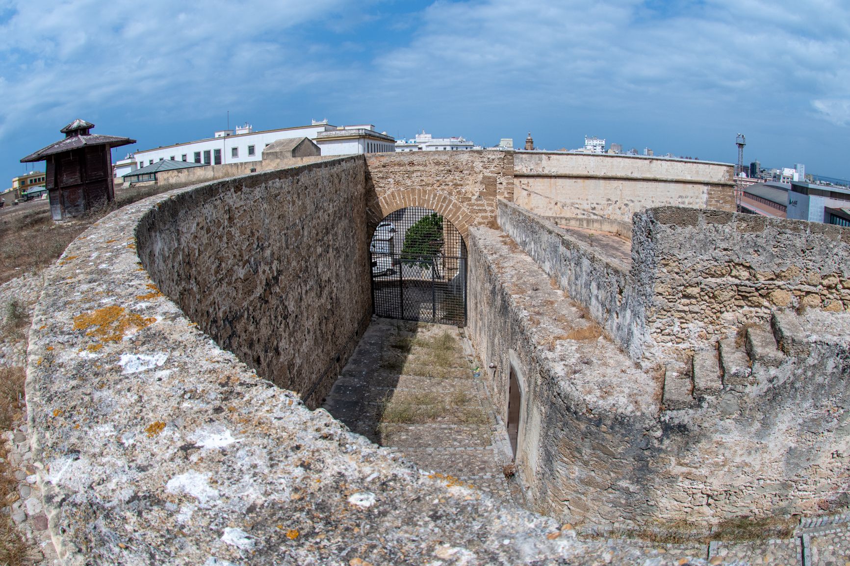Panorámica de las Puertas de Tierra 