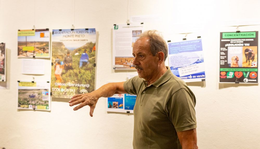 Joaquín Paloma comenta las luchas ecologistas.