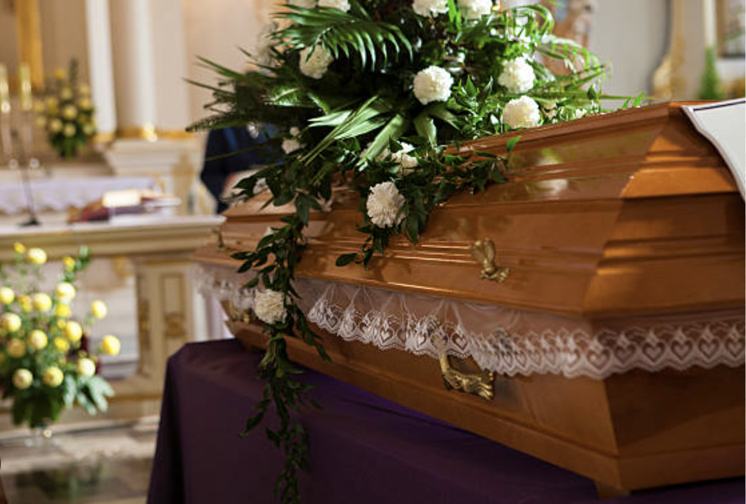 Imagen de archivo de un ataúd. 