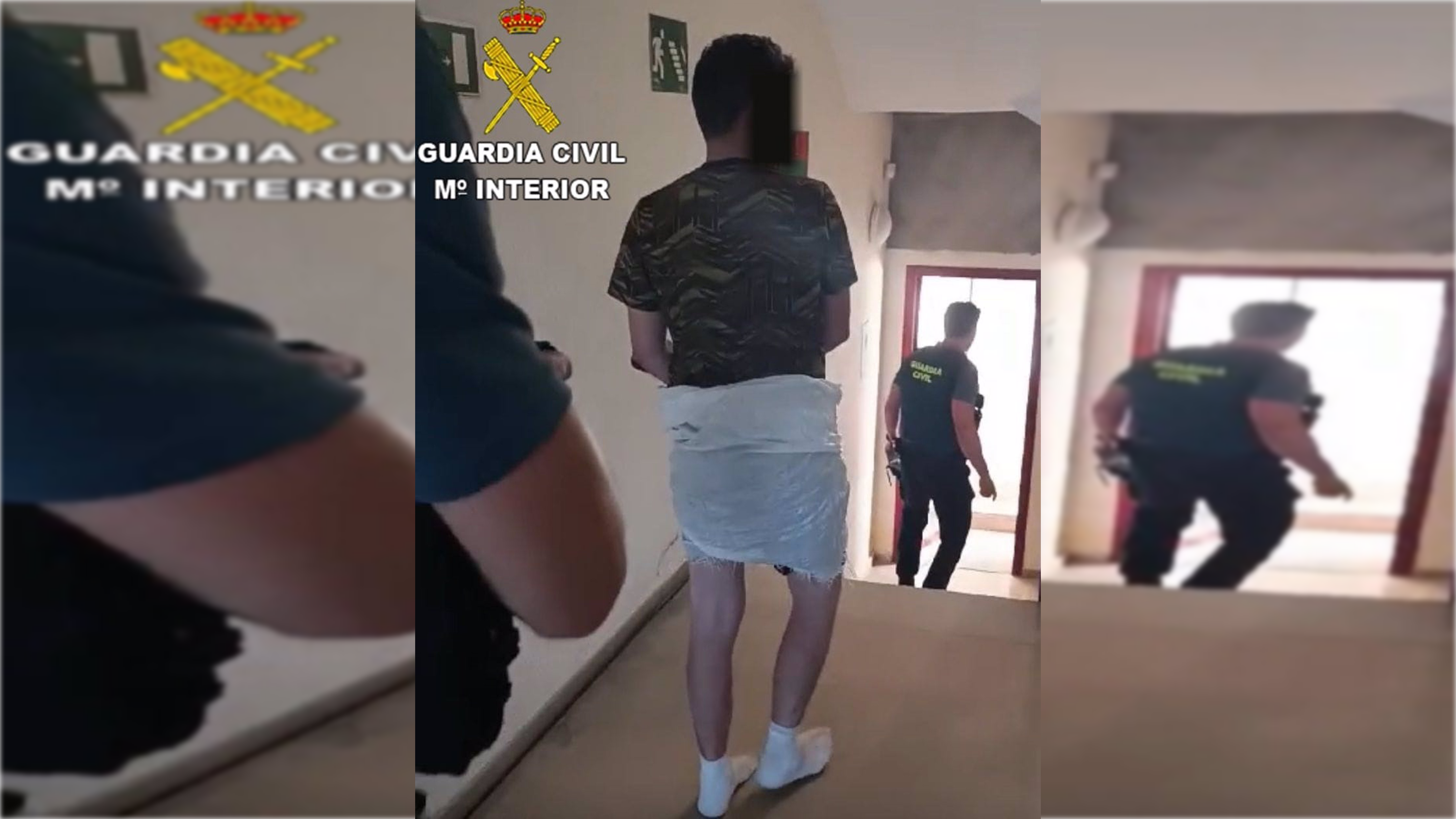 Detención del hombre violento que ha quebrantado la orden de alejamiento en esta localidad de la sierra de Cádiz.