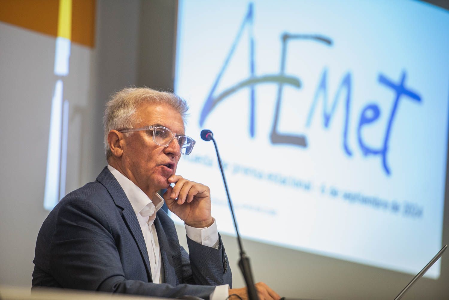 Juan de Dios del Pino, responsable de Aemet en Andalucía.