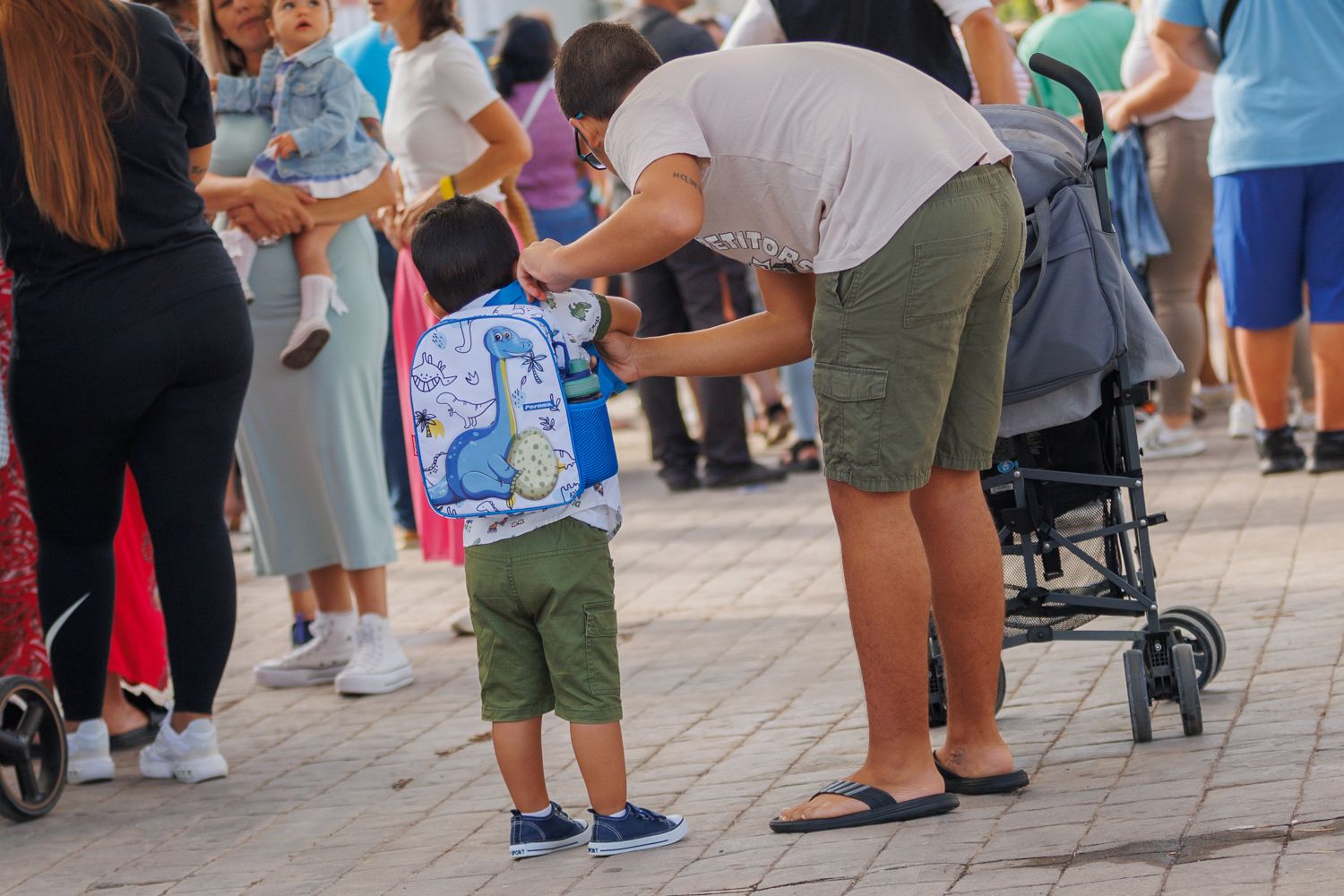 Batucada en el CEIP Federico Mayo para comienzo al nuevo curso
