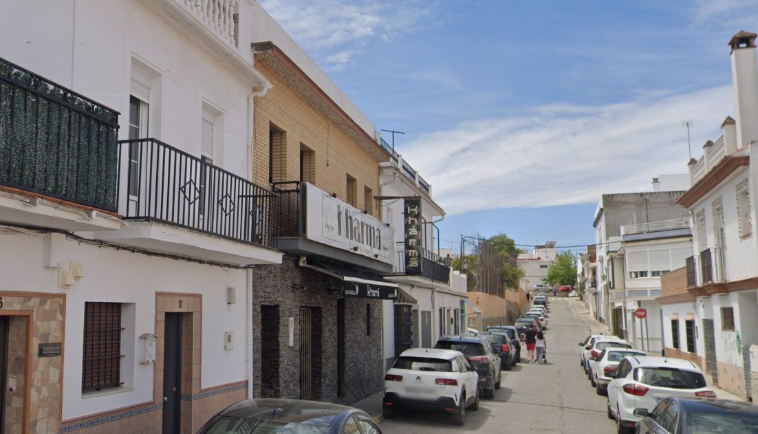 El entorno del lugar donde ocurrió la agresión homófoba en Ubrique.