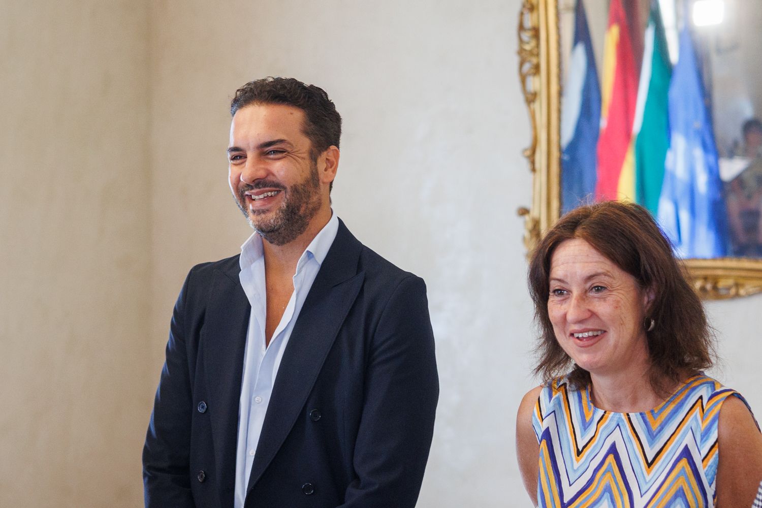 Los Reyes Magos y la Cartera Real de 2025 visitan el ayuntamiento de Jerez