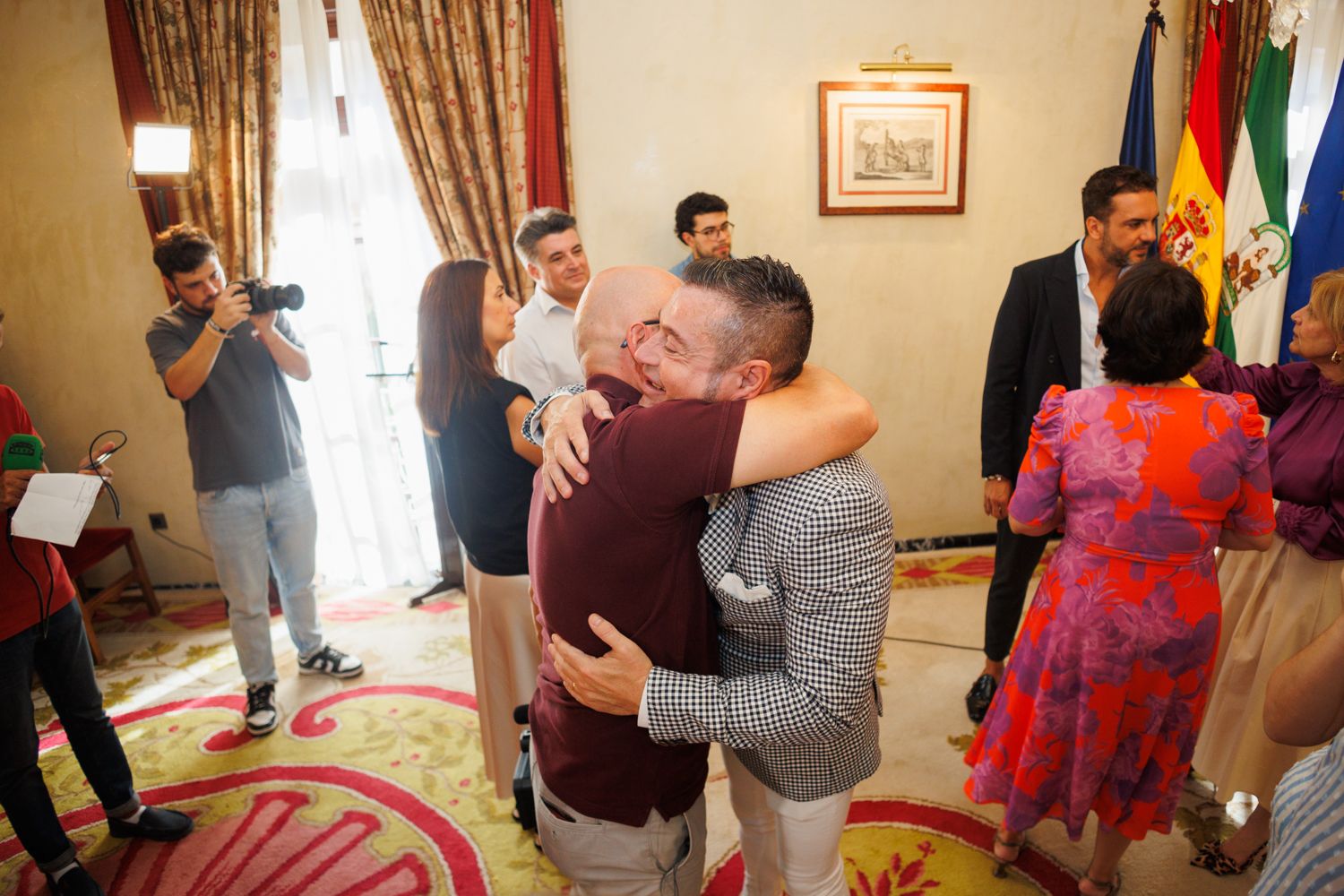 Los Reyes Magos y la Cartera Real de 2025 visitan el ayuntamiento de Jerez