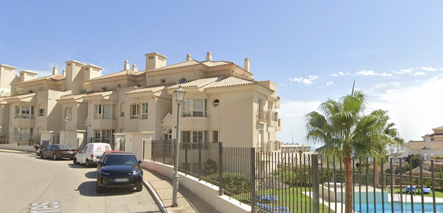 Zona de Mijas donde tiene lugar la agresión a agentes de Policía Local.