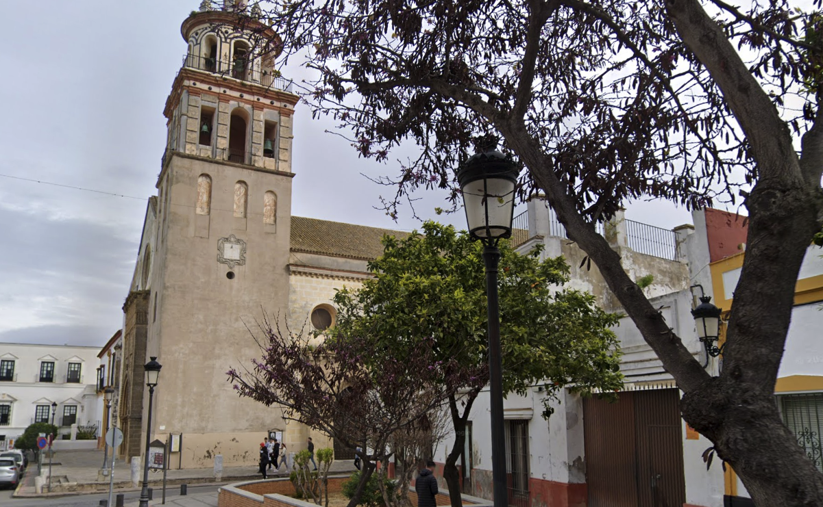 El entorno de la Iglesia Mayor de Sanlúcar.