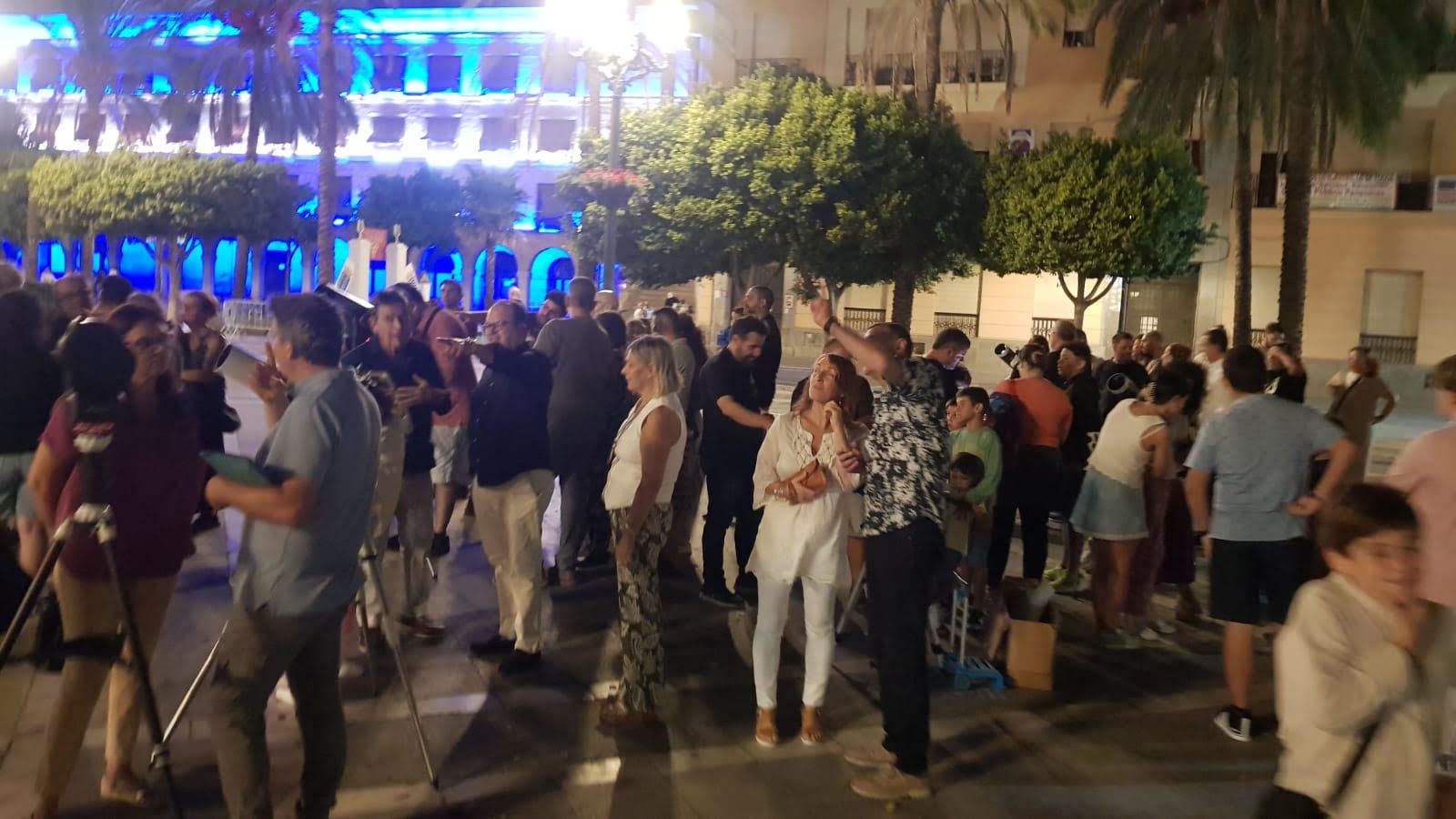 Un momento del evento, organizado en la plaza del Arenal de Jerez.