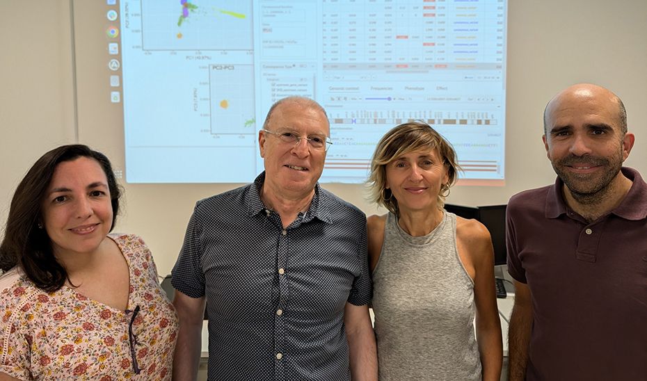 Los investigadores del proyecto de Fundación Progreso y Salud sobre variabilidad genética de la población gitana.