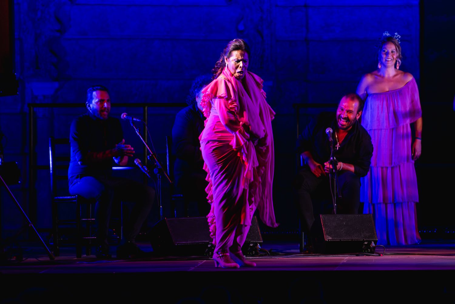 Imágenes de la actuación de Aurora Vargas en la Bienal de Flamenco de Sevilla 2024