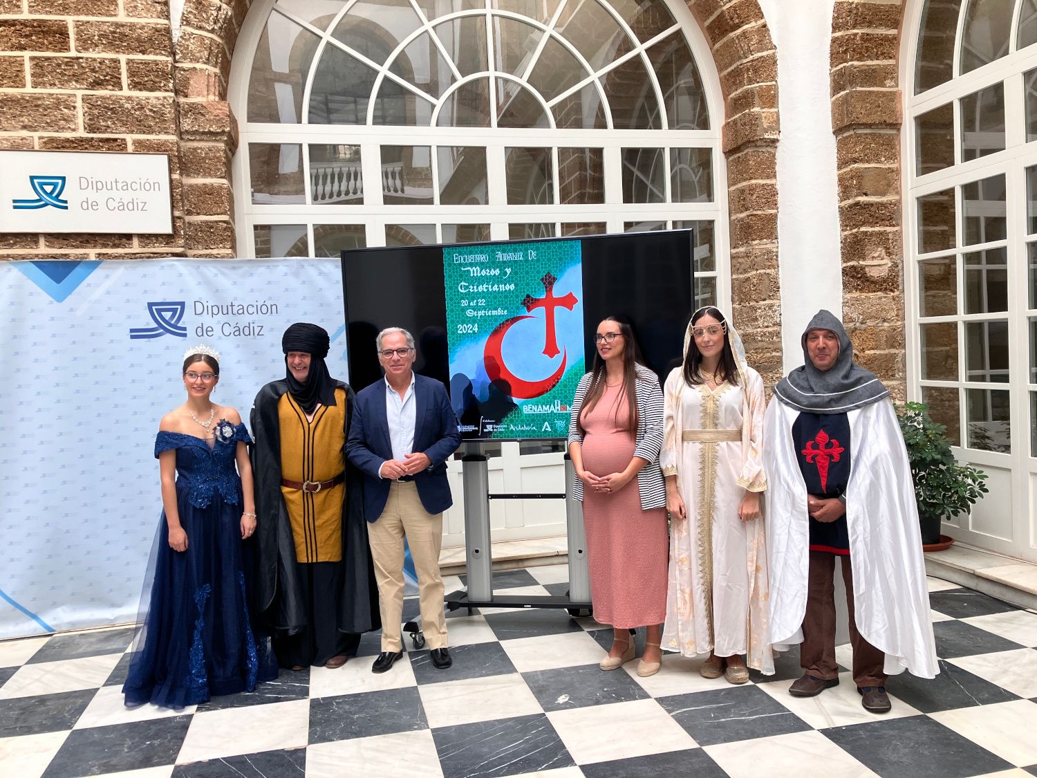 Presentación del encuentro de moros y cristianos de Benamahoma.