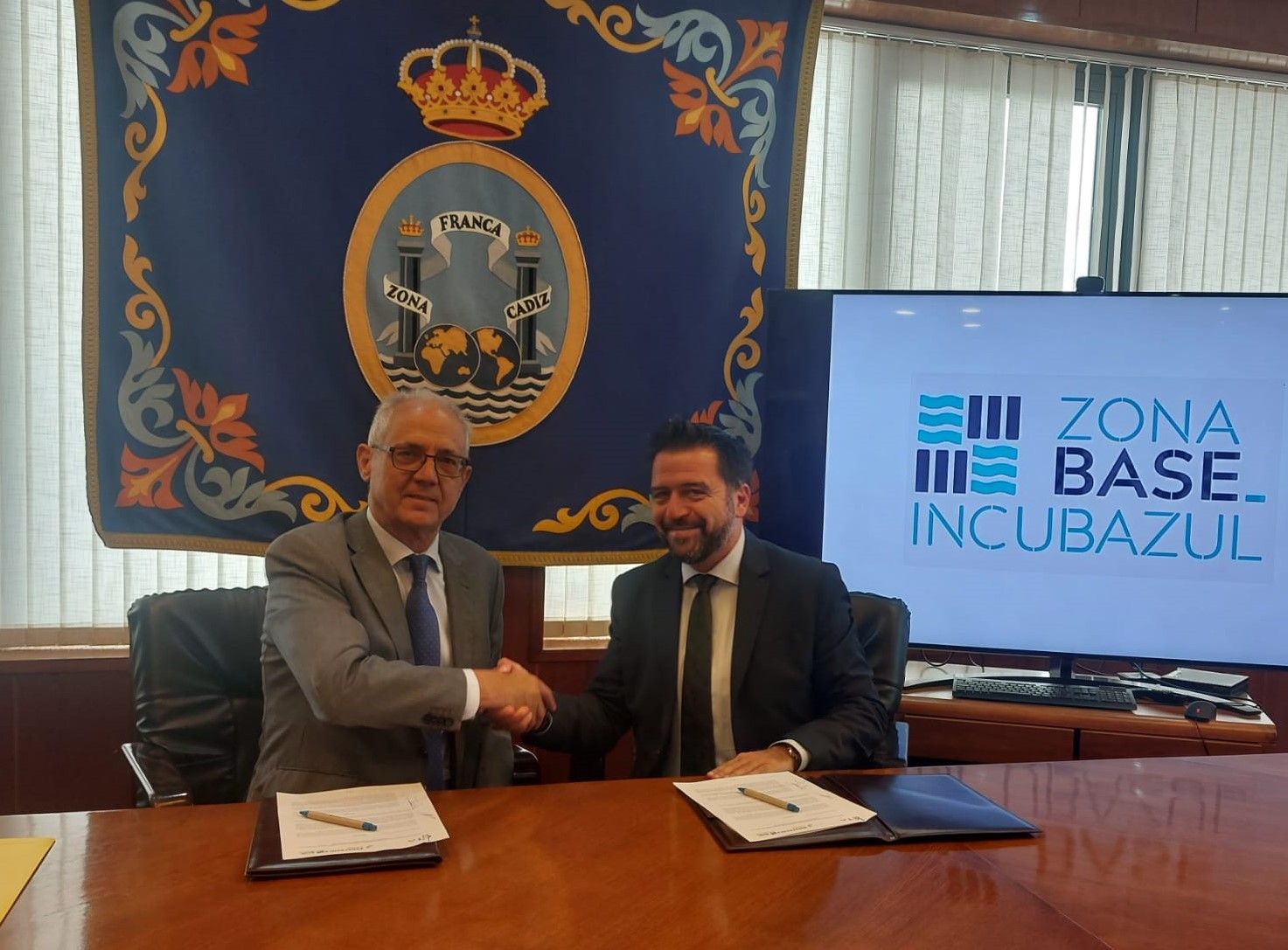 Firma del protocolo entre Zona Franca y la CTA.