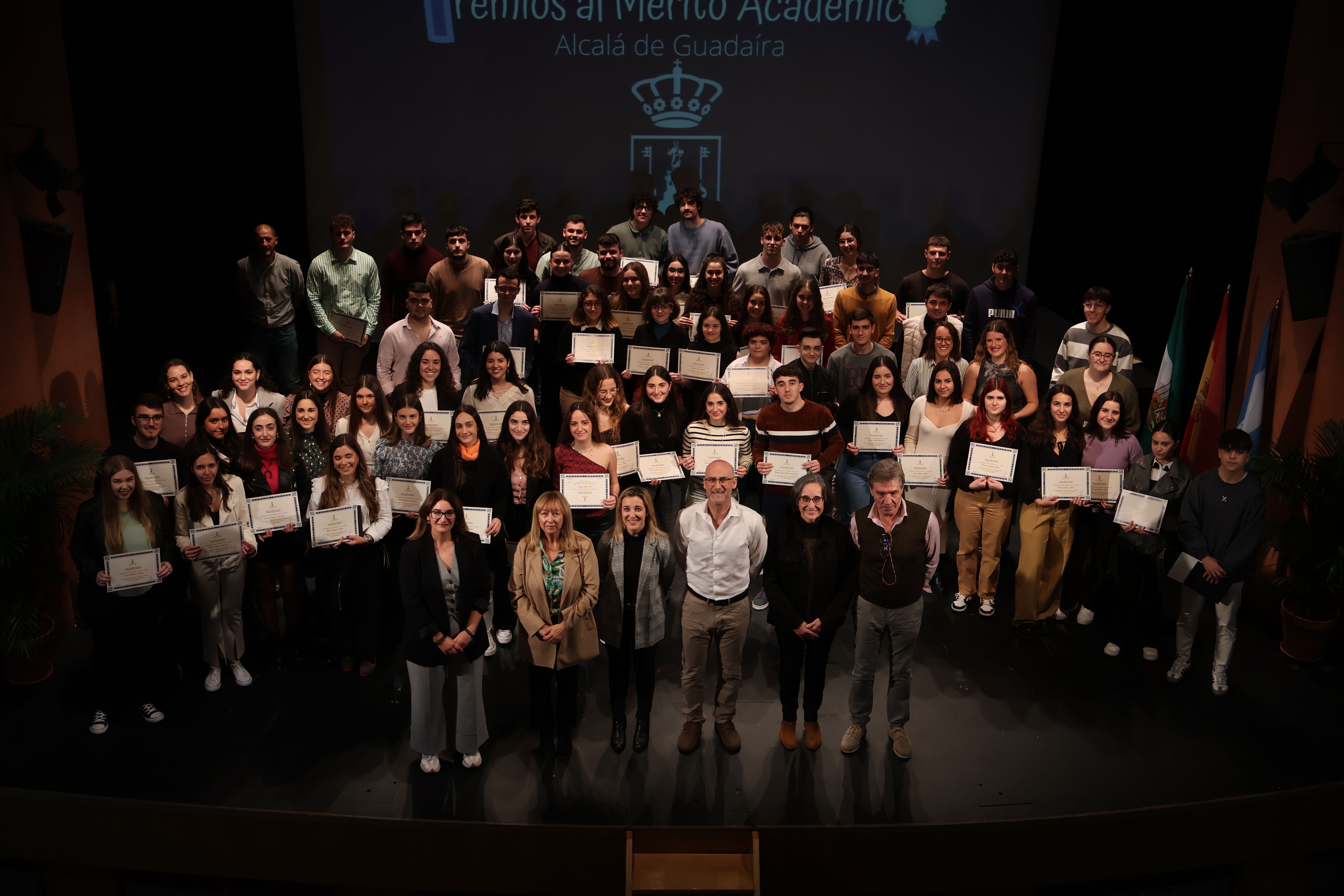 Acto de entrega de los premios académicos el pasad curso.