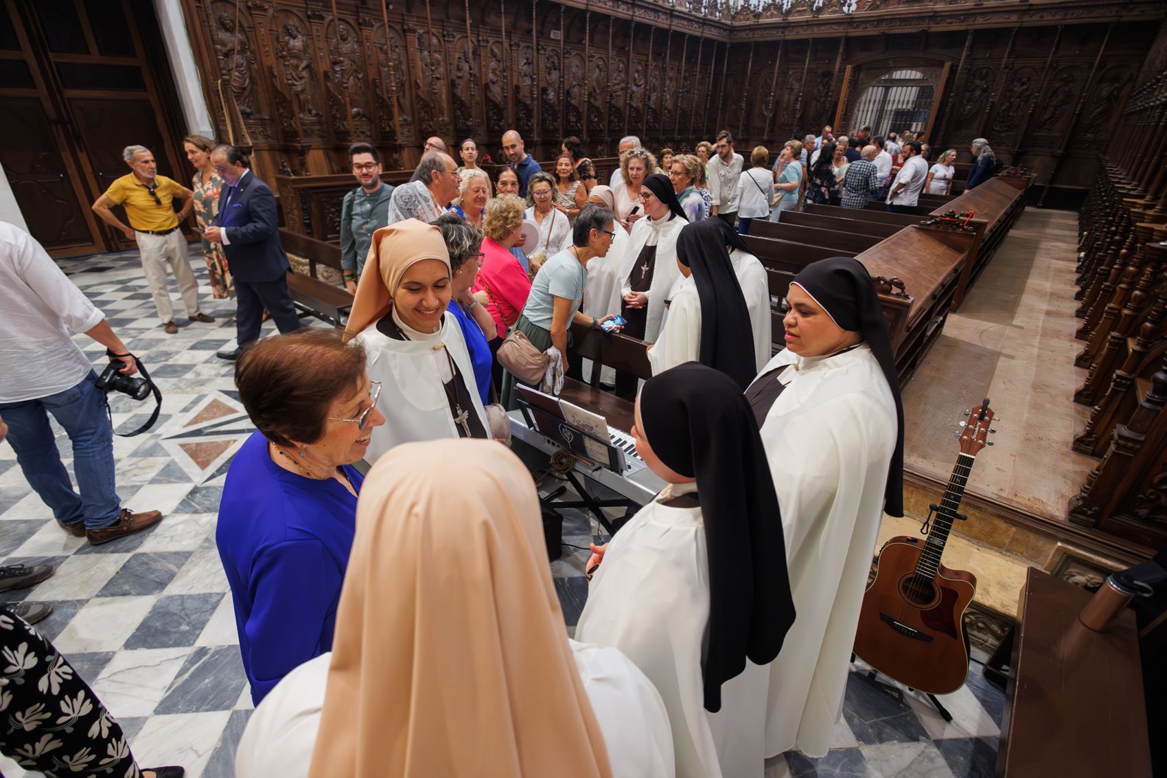 Presentación de las hermanas Carmelitas en la Cartuja