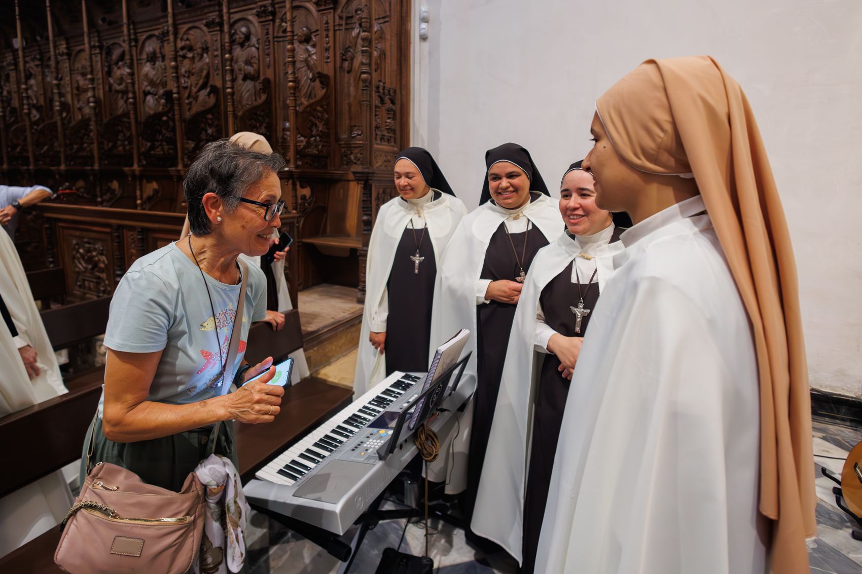 Presentación de las hermanas Carmelitas en la Cartuja