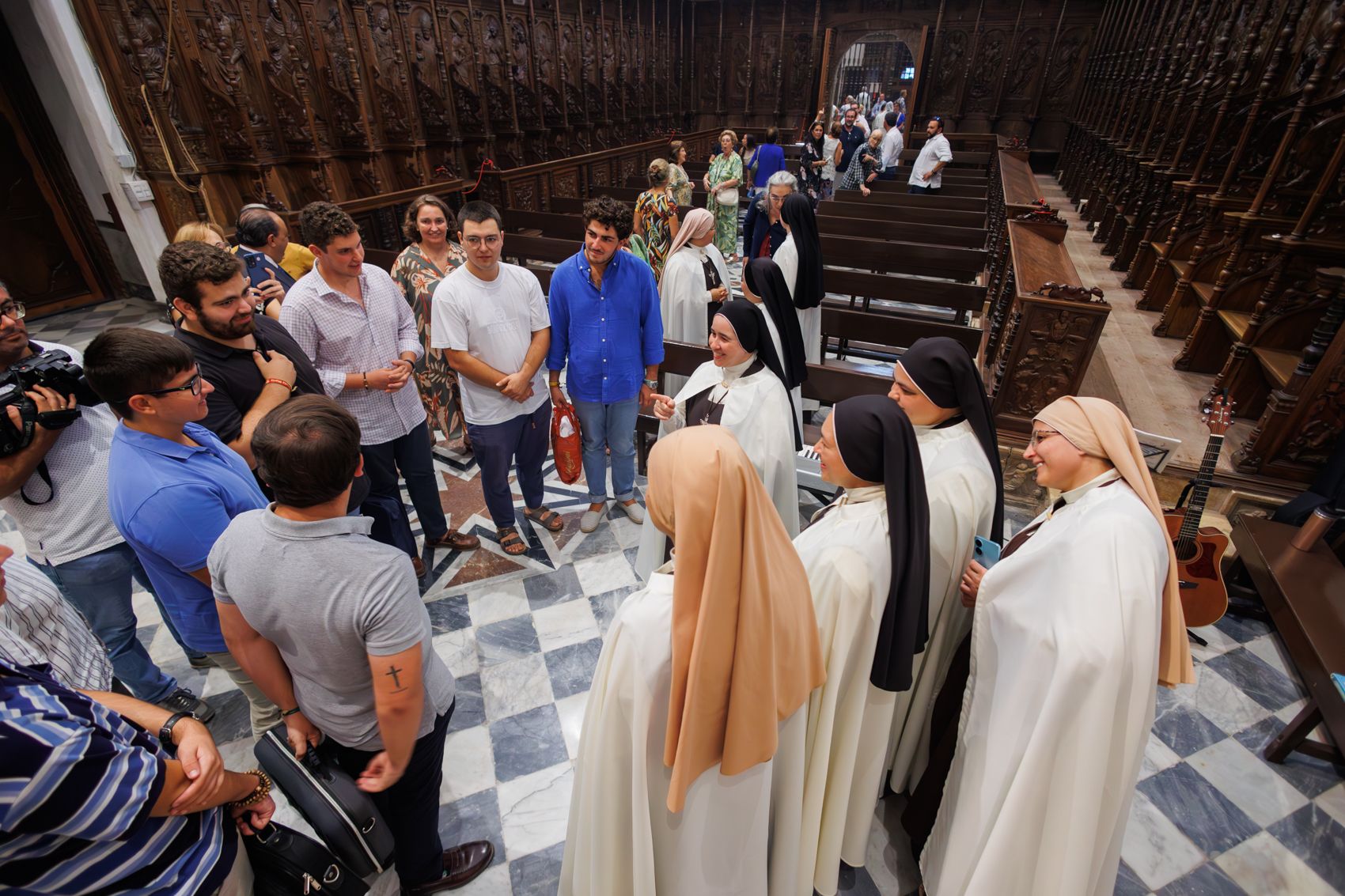 Presentación de las hermanas Carmelitas en la Cartuja