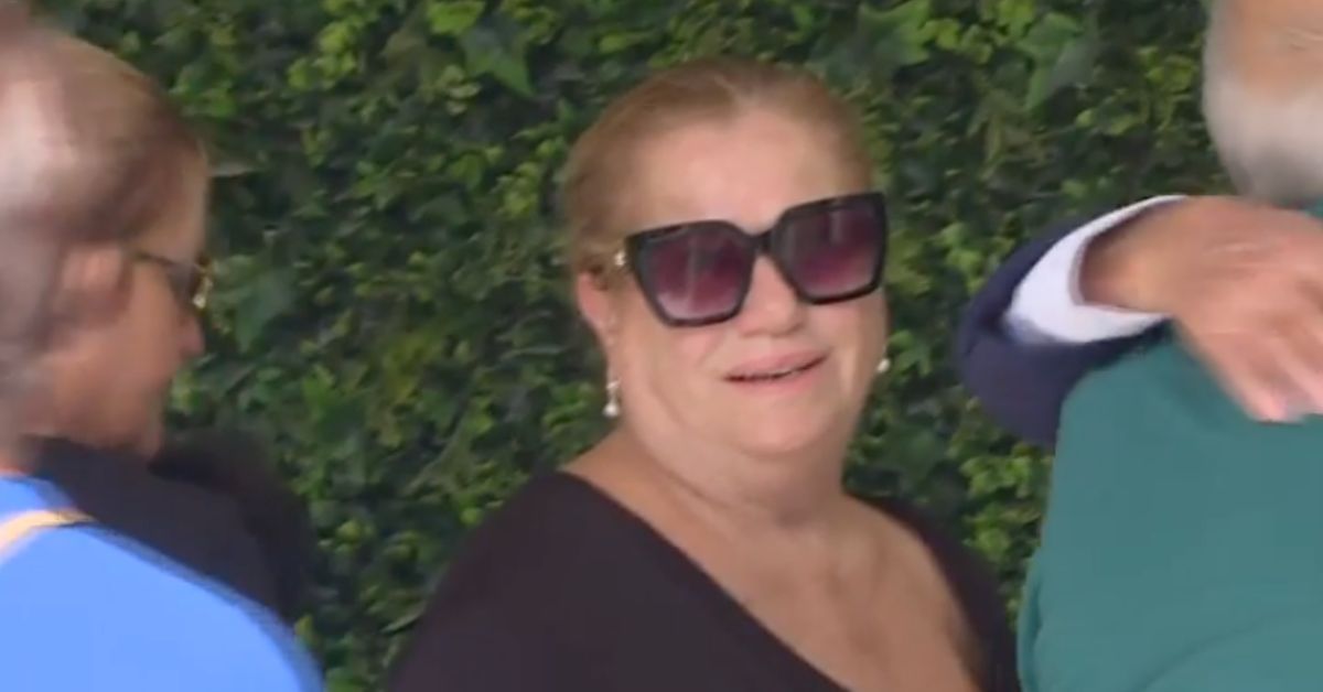 Mayte Zaldívar, mujer de Julián Muñoz, en el velatorio del expolítico. Mayte Zaldívar, mujer de Julián Muñoz, en el velatorio del expolítico.