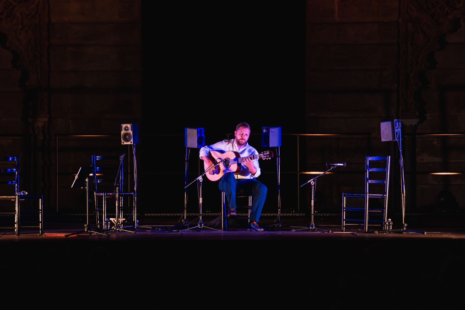 Las imágenes del concierto de Rafael Riqueni y Alejandro Hurtado en la Bienal de Flamenco de Sevilla 2024