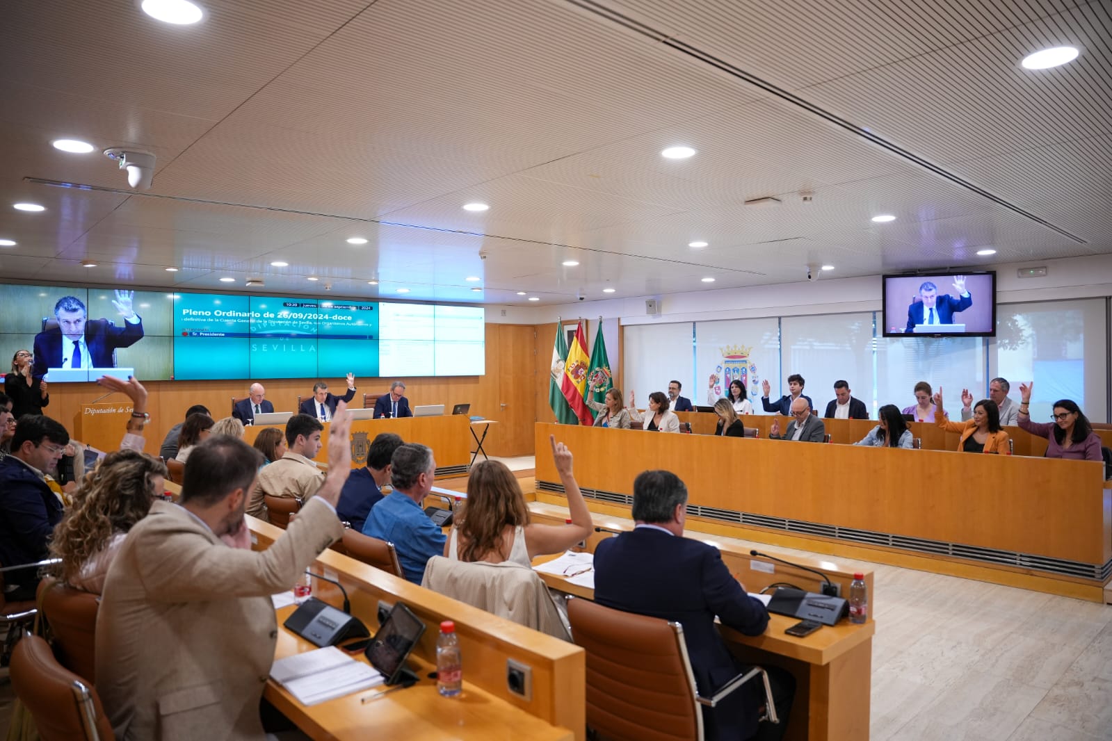 La Diputación cierra las cuentas de 2023, cuyo remanente garantiza las dotaciones para el plan ‘Sevilla 107’. La Diputación cierra las cuentas de 2023, cuyo remanente garantiza las dotaciones para el plan ‘Sevilla 107’.