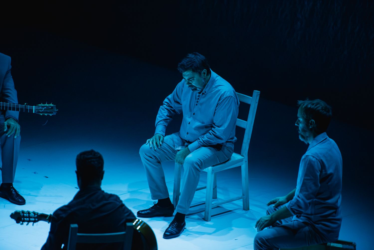 Imágenes de la actuación de Rafaela Carrasco en el Teatro Central, en la Bienal de Flamenco de Sevilla 2024