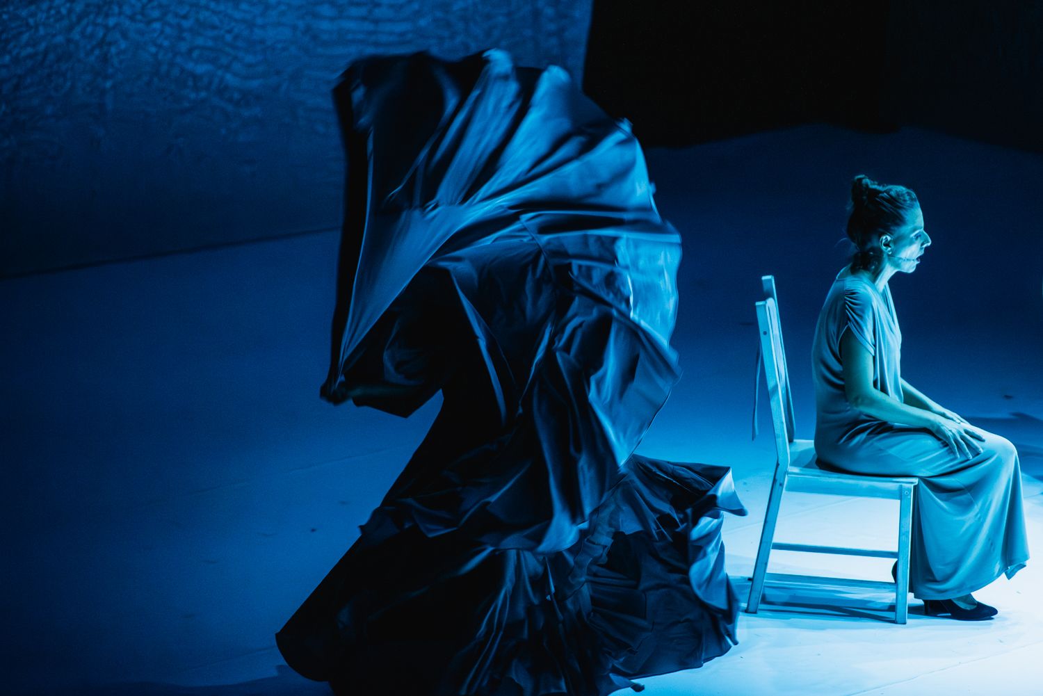 Imágenes de la actuación de Rafaela Carrasco en el Teatro Central, en la Bienal de Flamenco de Sevilla 2024