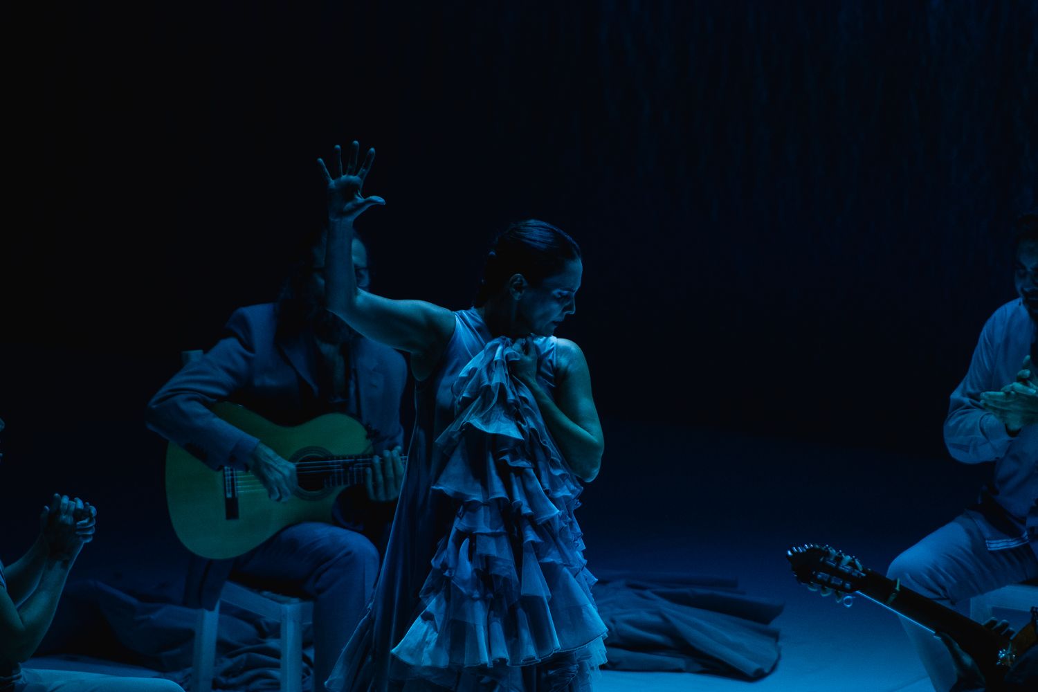 Imágenes de la actuación de Rafaela Carrasco en el Teatro Central, en la Bienal de Flamenco de Sevilla 2024