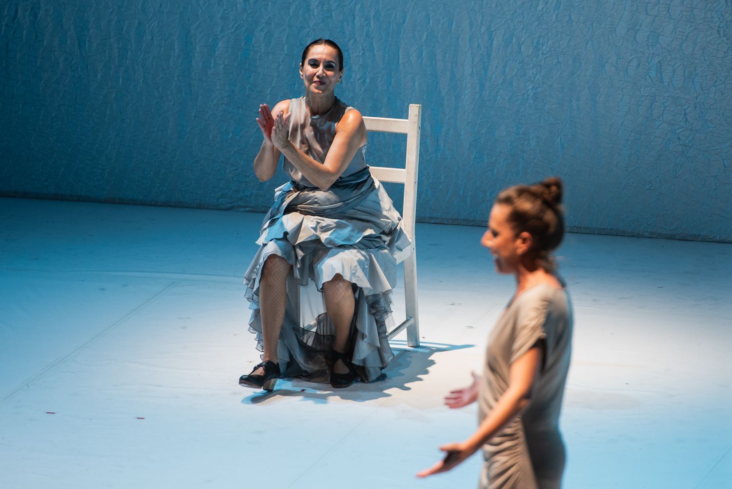 Imágenes de la actuación de Rafaela Carrasco en el Teatro Central, en la Bienal de Flamenco de Sevilla 2024