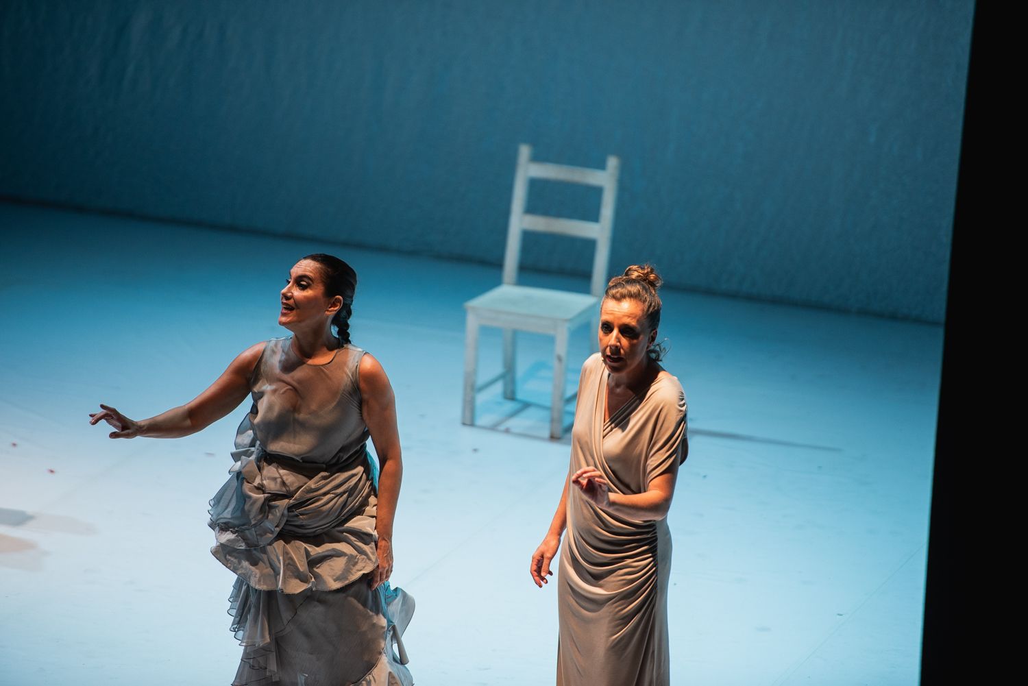 Imágenes de la actuación de Rafaela Carrasco en el Teatro Central, en la Bienal de Flamenco de Sevilla 2024