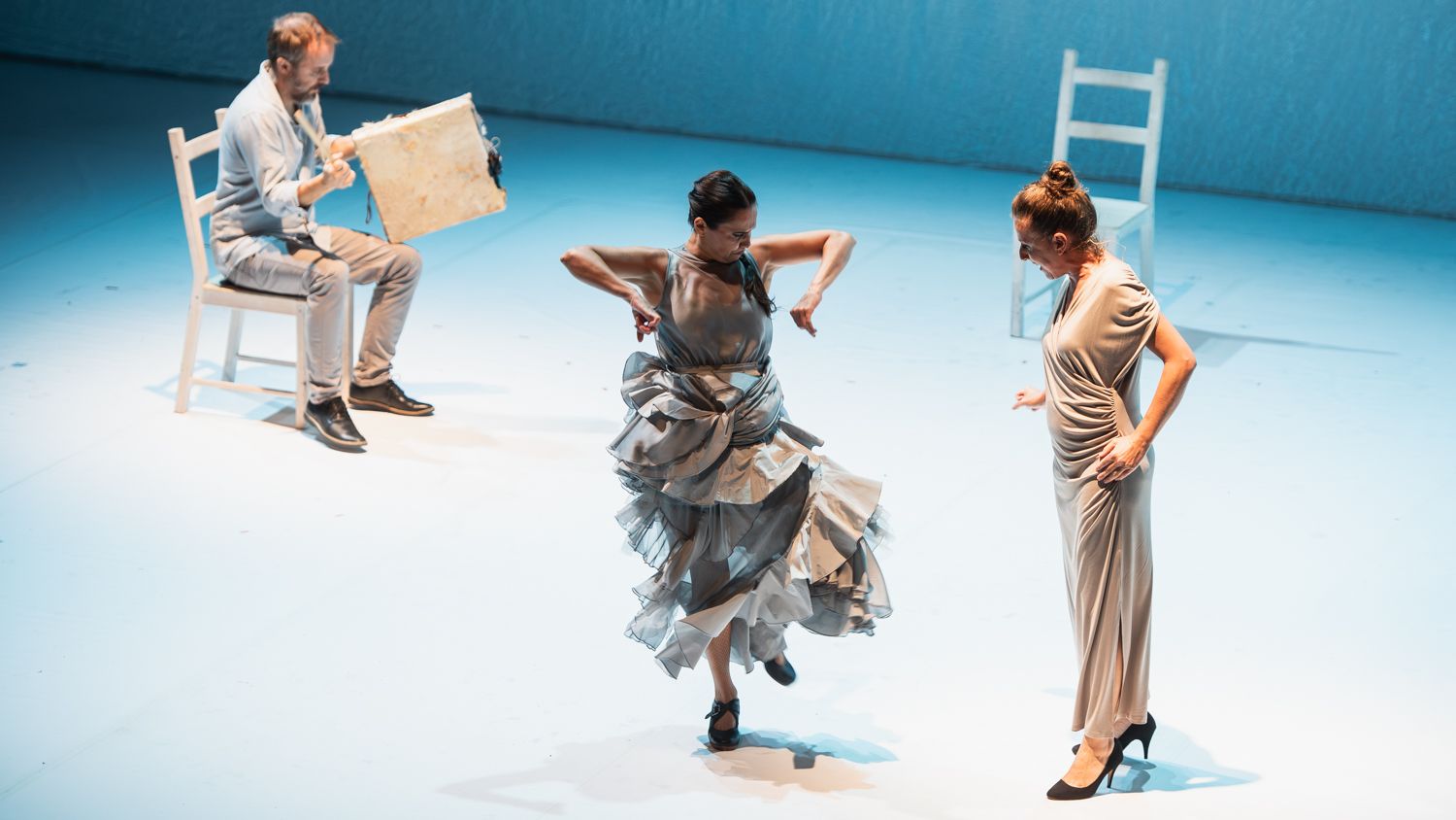 Imágenes de la actuación de Rafaela Carrasco en el Teatro Central, en la Bienal de Flamenco de Sevilla 2024