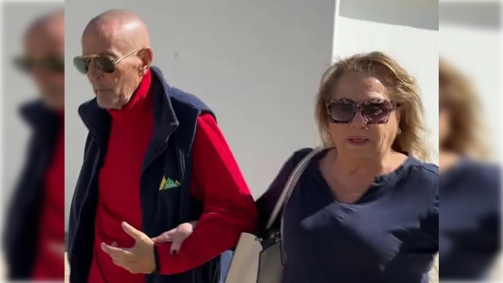 Mayte Zaldívar, junto a Julián Muñoz. Mayte Zaldívar, junto a Julián Muñoz.