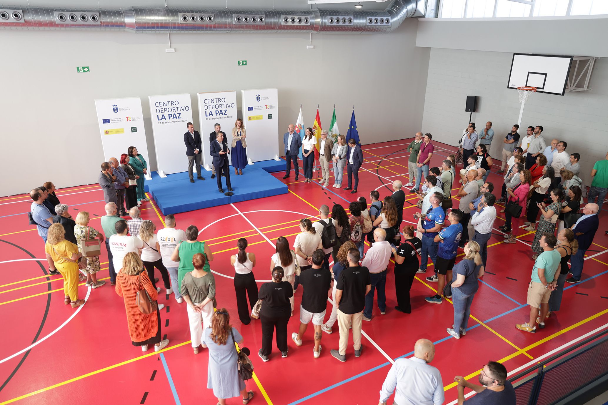 El nuevo pabellón de La Rinconada.