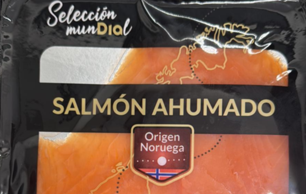 El salmón ahumado marca DIA donde se ha detectado listeria.