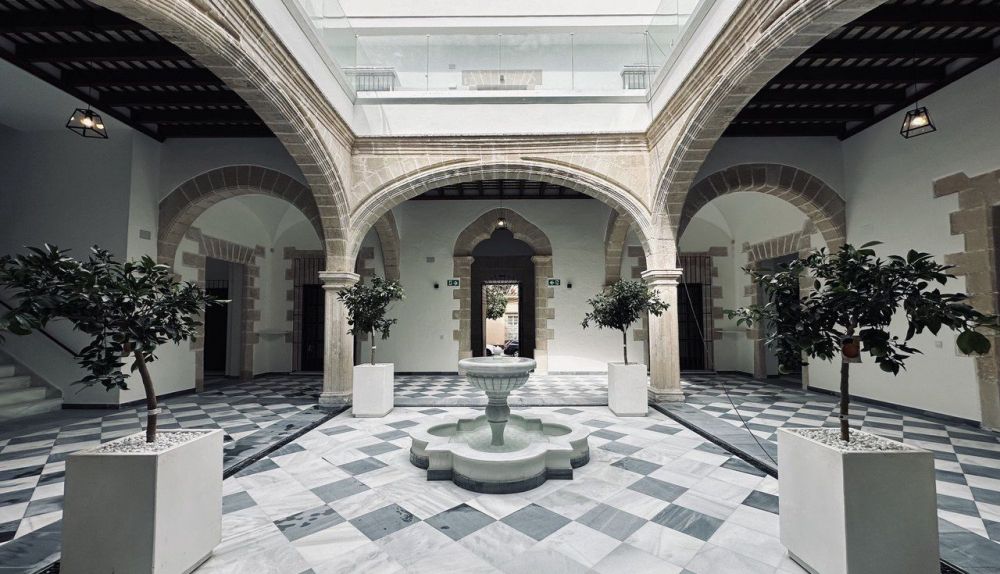 Interior del palacio.