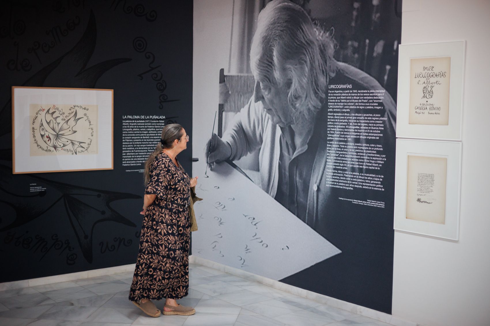 Una exposición de la Fundación Rafael Alberti en El Puerto. 