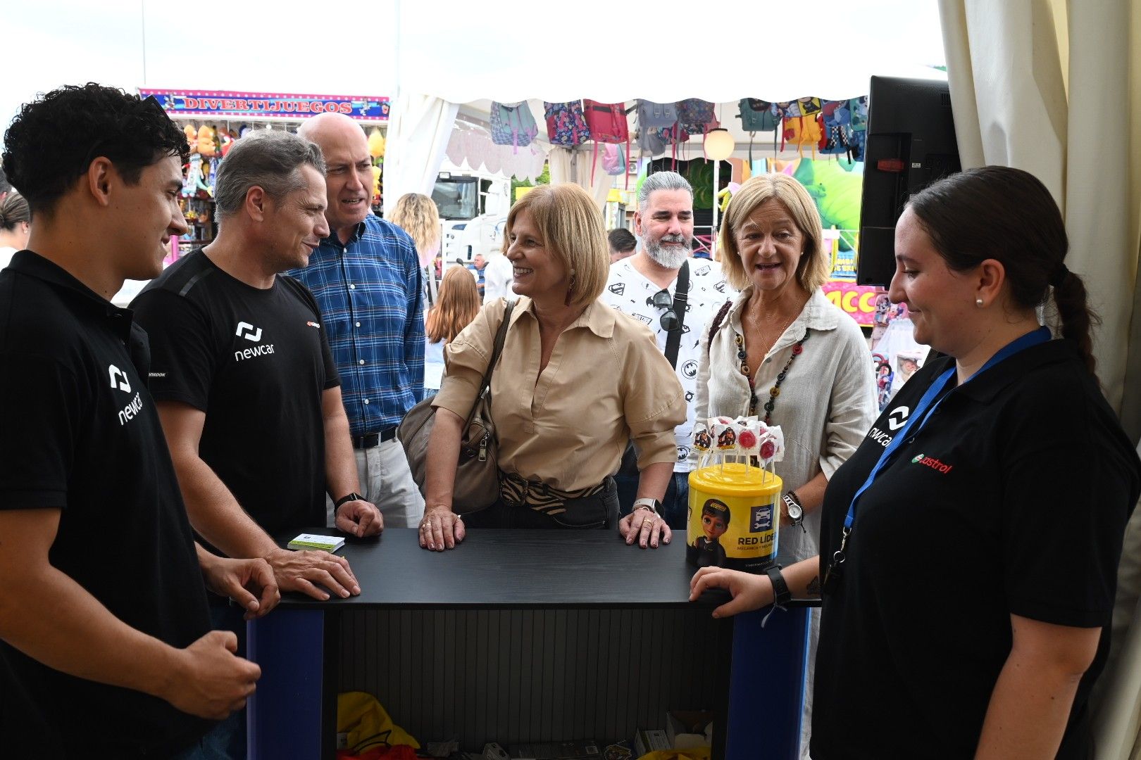 María José García-Pelayo ha estado presente en 'Exposur', la feria del pequeño comercio de Jerez.