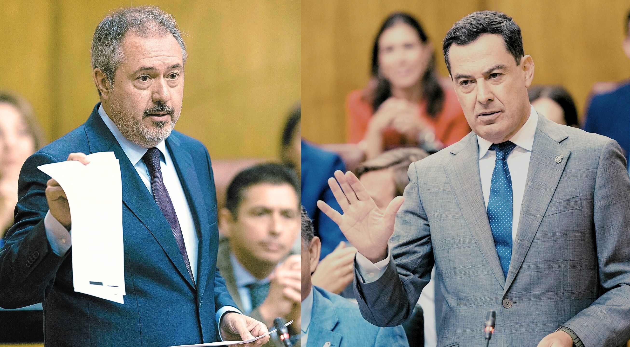 Espadas y Moreno, en el cara a cara sobre los contratos del SAS.