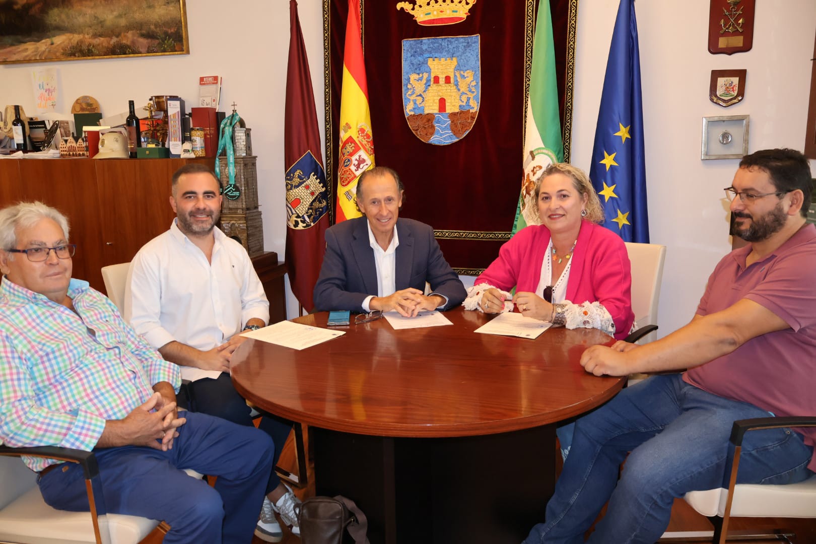 Convenio firmado por el Ayuntamiento de Chiclana con la Escuela Taurina Francisco Montes Paquiro