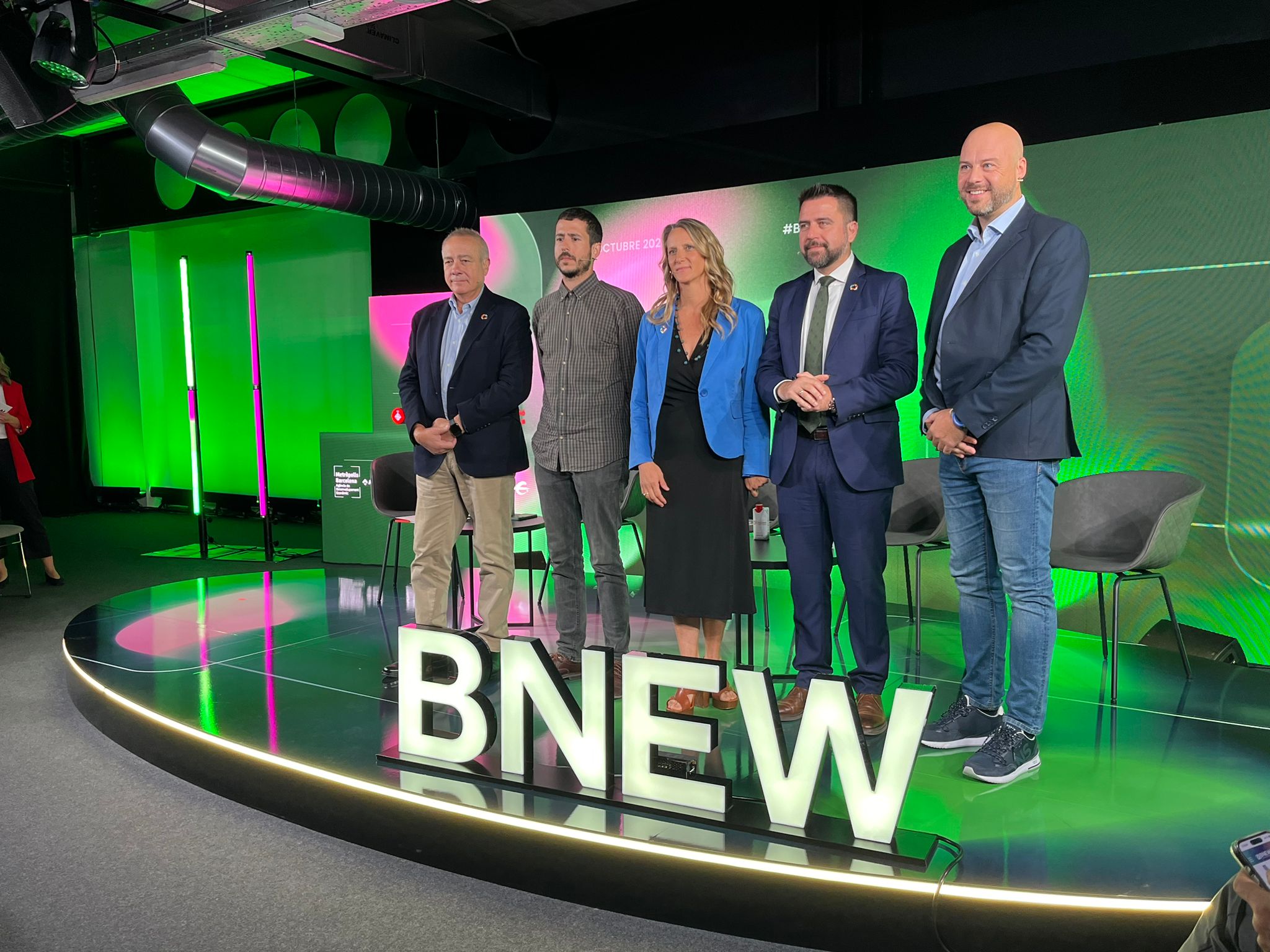 El delegado de Zona Franca en el BNEW de Barcelona.