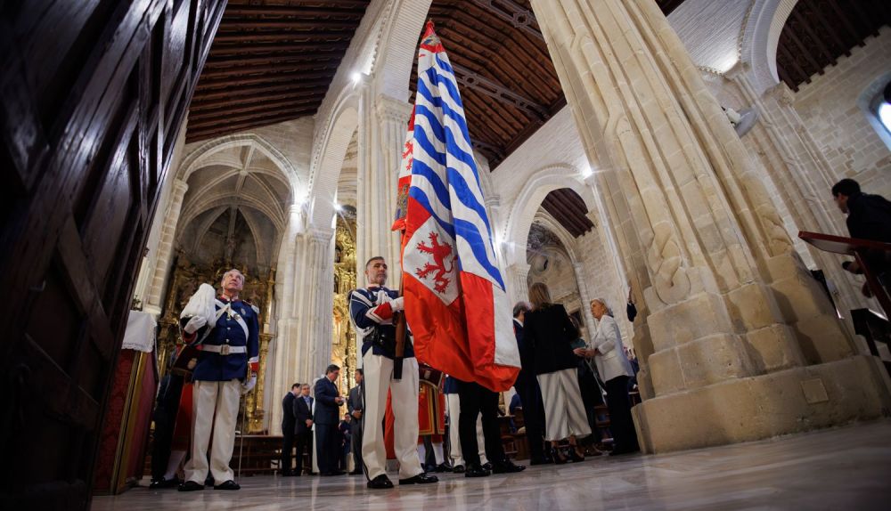 Traslado del Pendón en el día del patrón de Jerez.