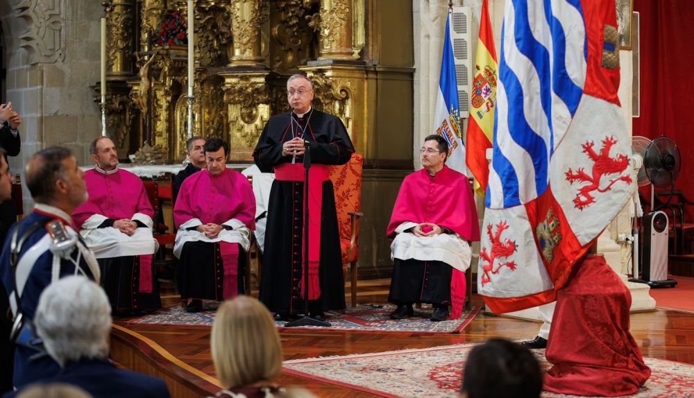 Traslado del Pendón en el día del patrón de Jerez.