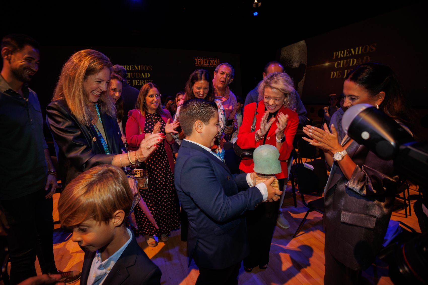 Manuel Monje, el premiado más joven de los Premios Ciudad de Jerez 2024.