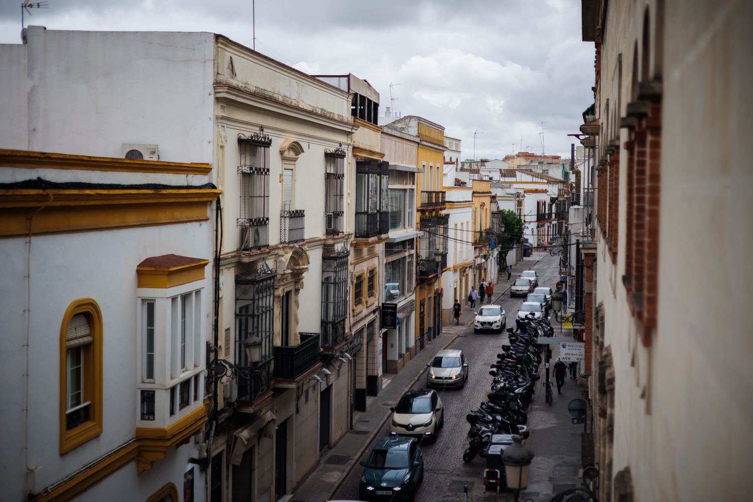 La calle Medina de Jerez, en cuyo entorno hay varias fincas con licencia hotelera. La calle Medina de Jerez, en cuyo entorno hay varias fincas con licencia hotelera.