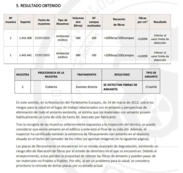 El informe referido por Ustea.