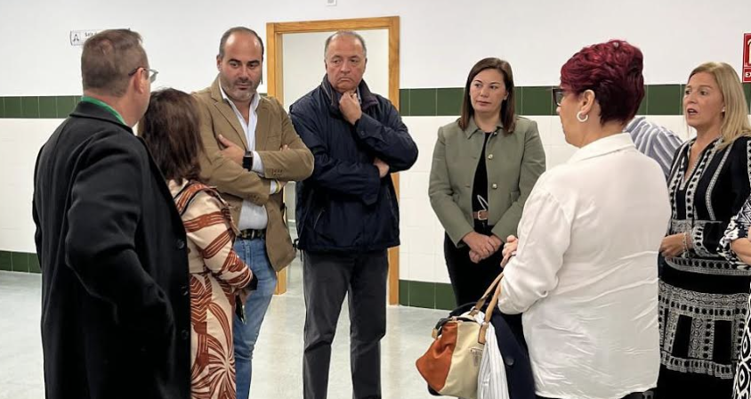 Inauguración del centro de salud de El Gastor, en la Sierra de Cádiz.