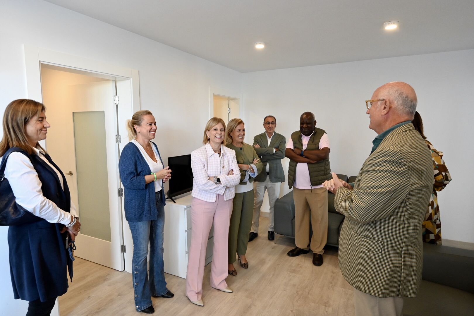 Alceh junto a la Alcaldesa de Jerez este lunes.