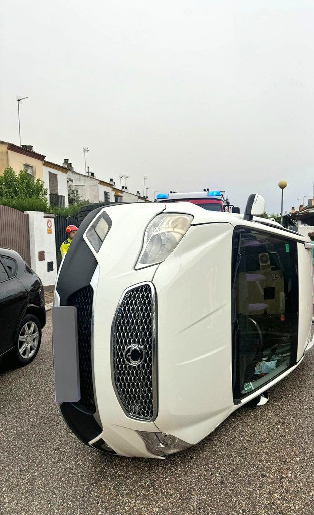 Aspecto en el que ha quedado el vehículo.