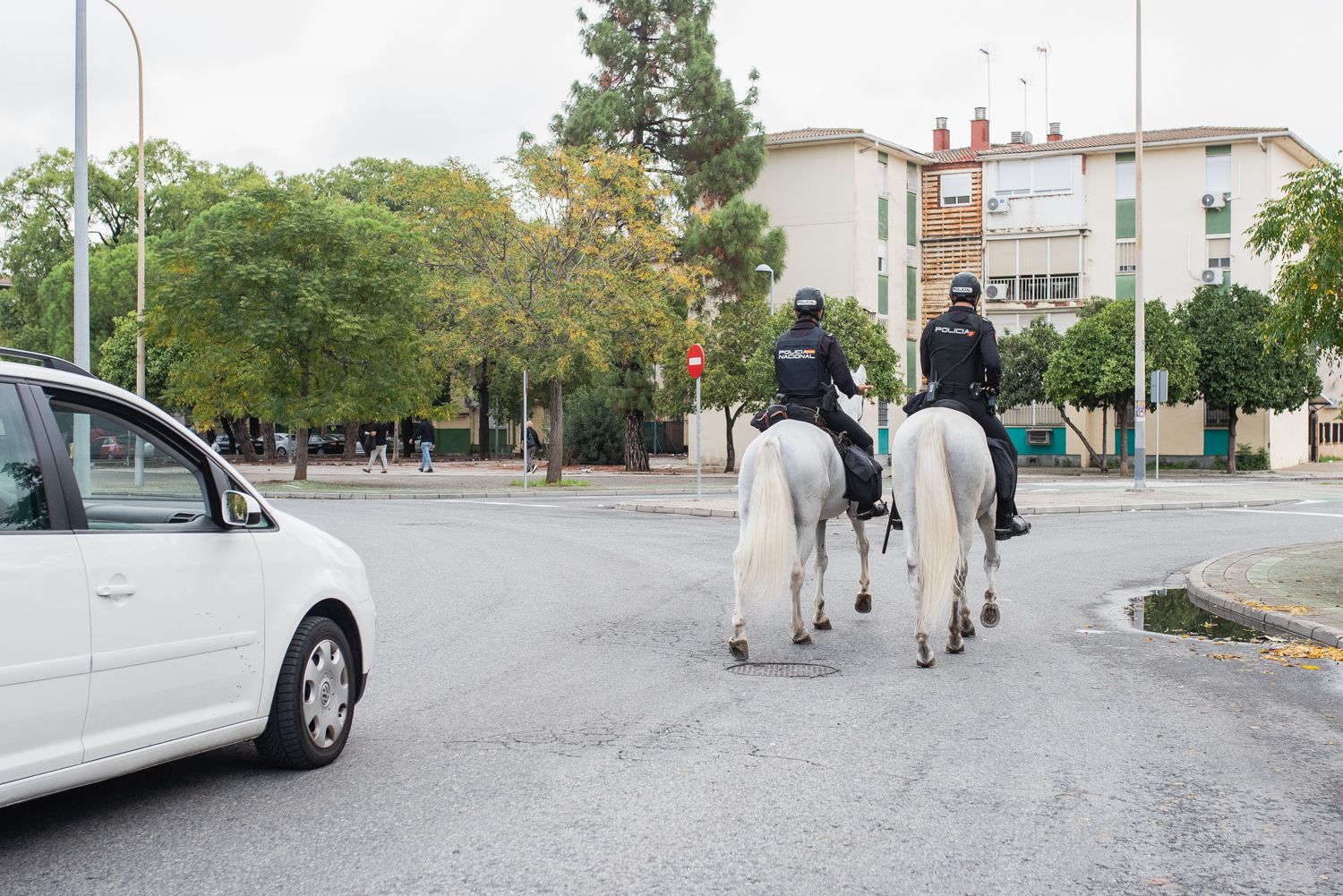 El operativo policial en el Polígono Sur de Sevilla, en imágenes.