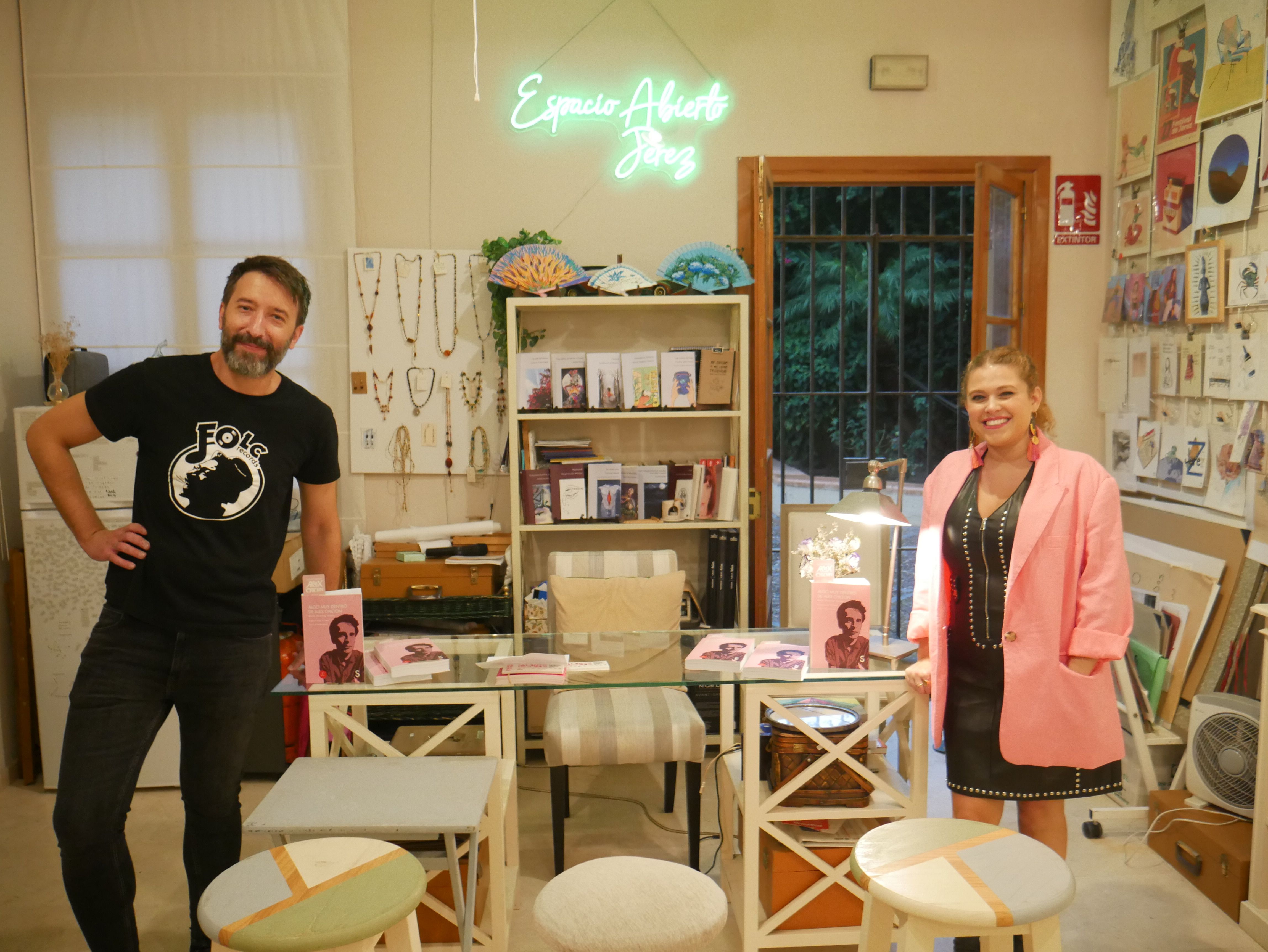 Presentación del libro de Marce Moreno en Espacio Abierto.