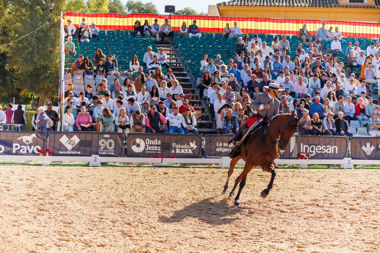 Una mañana de sábado en el concurso nacional de doma vaquera