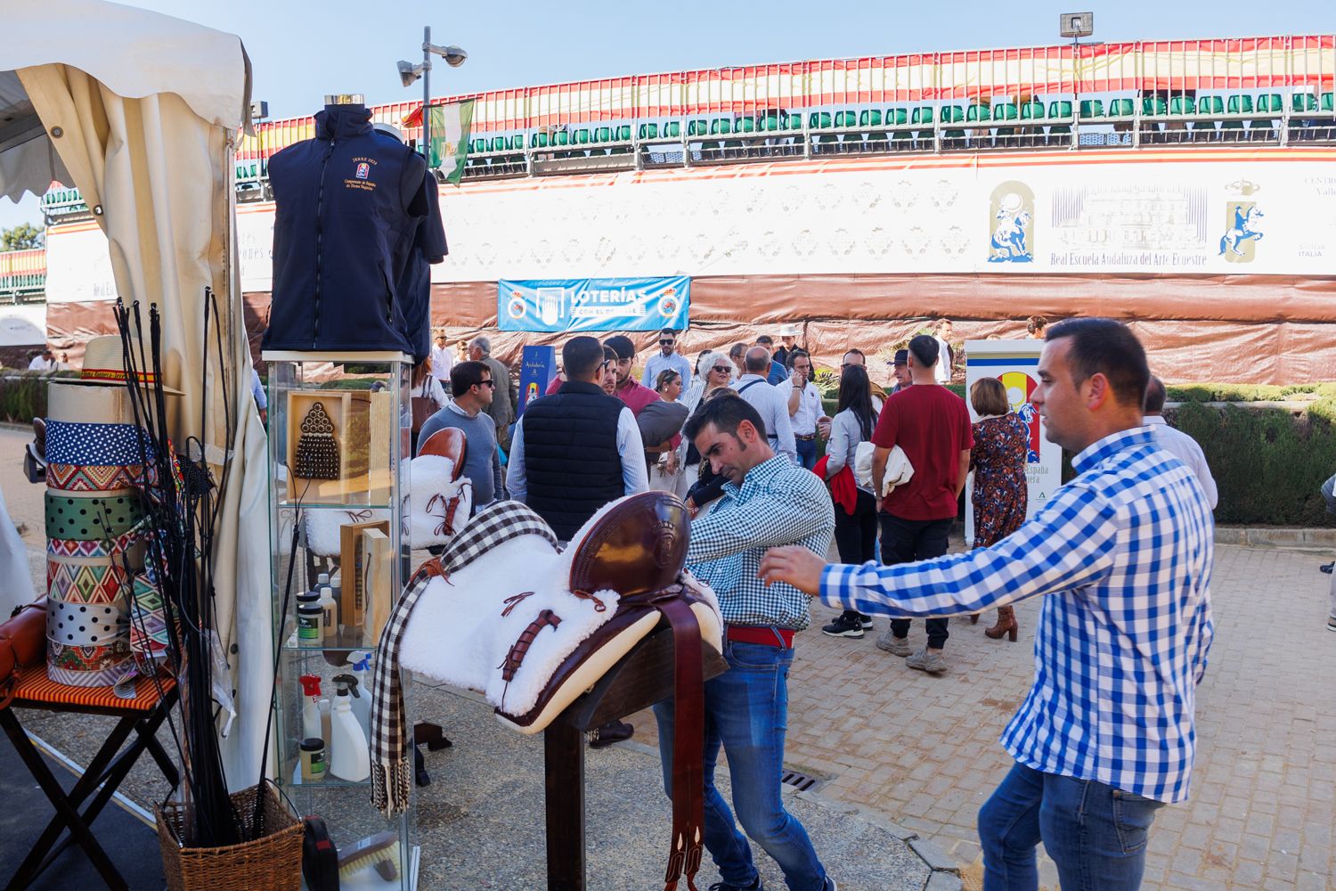 Una mañana de sábado en el concurso nacional de doma vaquera
